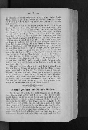 Kampf zwischen Adler und Raben.