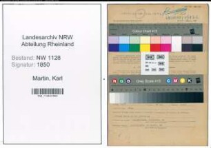 Entnazifizierung Karl Martin , geb. 10.08.1897 (Polizist)
