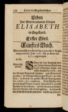 388-487, Fünftes Buch.
