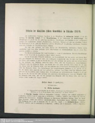 Lehrplan der Königlichen Höhern Gewerbschule
