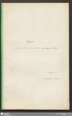 Aufgaben aus der Bergmaschienenlehre - 18.7579 4. : im Lehrjahre 1844/45