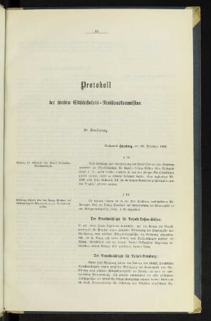 Protokoll der fünften Elbschiffahrts-Revisionskommision. 3ᵗᵉ Konferenz.