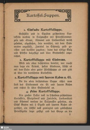 Kartoffel-Suppen