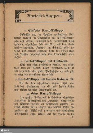 Kartoffel-Suppen