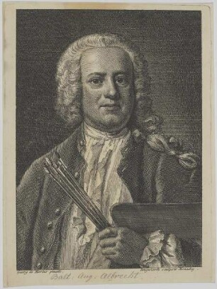Bildnis des Balthasar Augustin Albrecht
