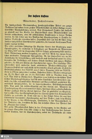 Der äußere Aufbau