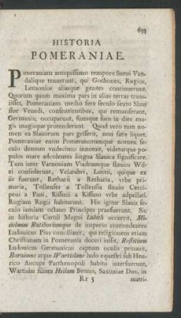 Historia Pomeraniae
