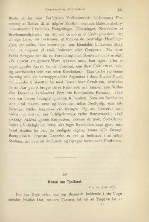 39. Renan om Tyskland