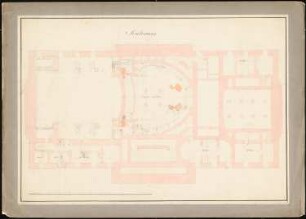 Nationaltheater, Berlin: Grundriss Souterrain