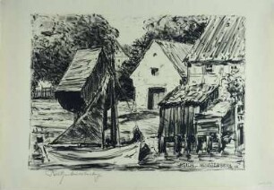 Am Großen Specken, Otterndorf, 1922 (Eugen Reich-Münsterberg)