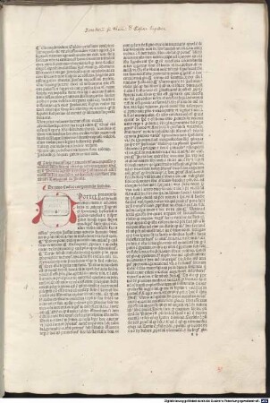 Lectura super Codice : Liber 1-9. Mit Additiones von Alexander Tartagnus und Felinus Sandeus. [1-4]. [1]