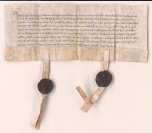 Revers Reinalds, Herrn zu Oy, daß Wilhelm von Wachtendonk auf Befehl des Herzogs von Jülich und Geldern ihm die Herrlichkeit Oy eingeräumt habe. d. am Sonntag nach Frauentag nativ.