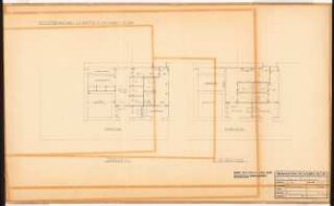 Reichsluftfahrtministerium, Berlin: Toilettenanlagen V1/A: Grundrisse 1:50