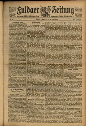 Ausgabe vom Donnerstag, den 01. März 1906.