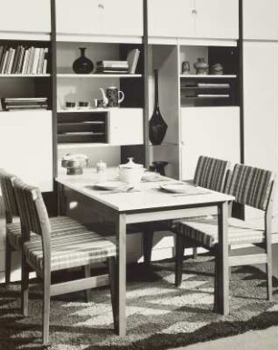 Anbauwand mit integriertem Eßtisch (Modell 5040)