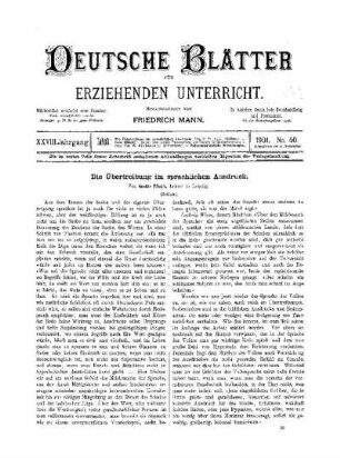 Die Übertreibung im sprachlichen Ausdruck : (Schluss)