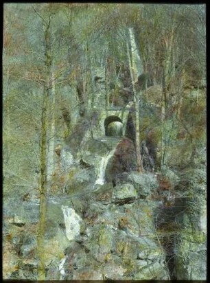Langenhennersdorf : Langenhennersdorf. Langenhennersdorfer Wasserfall