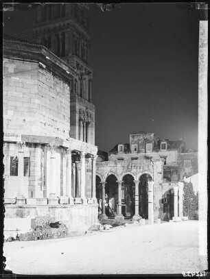 Split, Mausoleum, Nachtaufnahme