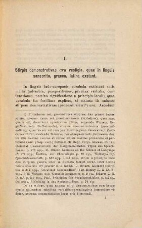Studia etymologica : commentatio academica