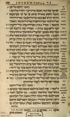 Biblia Testamenti Veteris : Idiomate authentico expressa, Versibus, Capitibus & Parschajoth sive Sectionibus interstincta, Masoretarum Kri, Ktif & quae sunt ejus generis notis, instructa ...