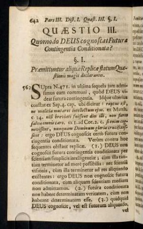 642-684, Quaestio III