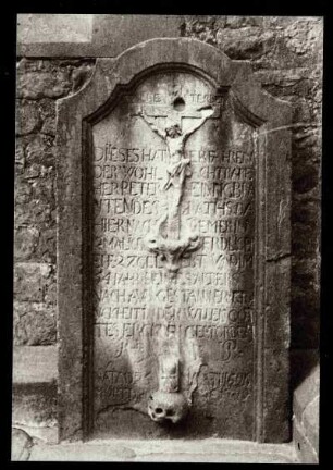 Grabstein um 1719. Vergl.064