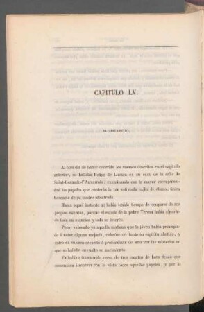 Capítulo LV. - El testamento.