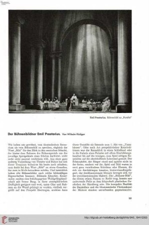 56: Der Bühnenbildner Emil Preetorius