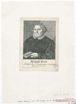Michael Rupp, Schaffer bei St. Lorenz