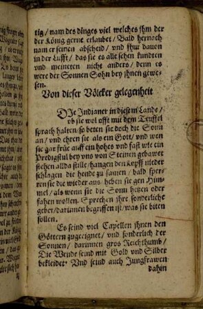 Von dieser Völcker gelegenheit