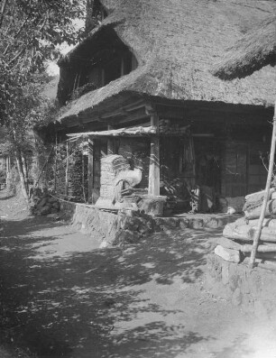 Haus in Yamanakako-mura : Teilansicht mit Eingang