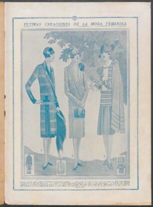 Últimas creaciones de la moda femenina