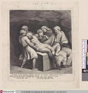 [Grablegung Christi; The Entombment]