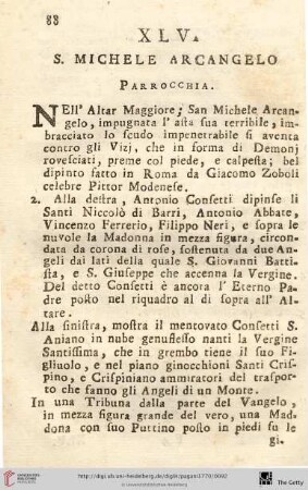 Num. XLVI.: Sant‘ Eufemia