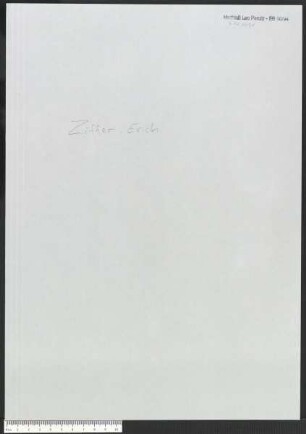 Brief (Verfasser: Perutz, Leo; Adressat: Ziffer, Erich)
