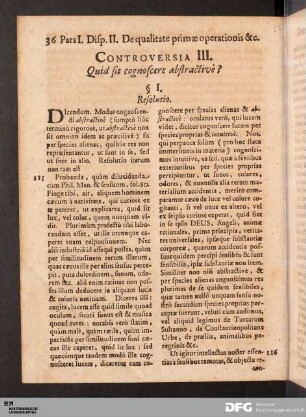 Controversia III.