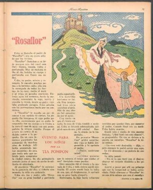 "Rosaflor" : Cuento para los niños por la Tía Pompón