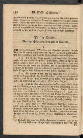 Drittes Kapitel. Von den Säure verschlingenden Mitteln