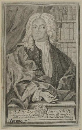 Bildnis des Joh. Jacobus Schatz