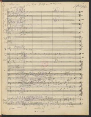 Die Ilse; S, orch; a-Moll