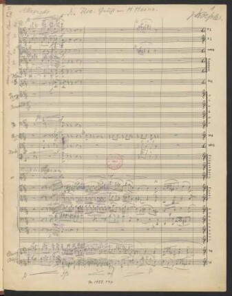 Die Ilse; S, orch; a-Moll