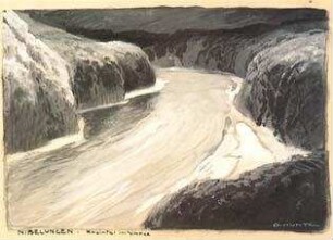 Entwurf zu "Die Nibelungen" (1922-1924)