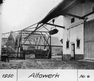 Fotografie: Gülle- und Entmistungstechnik, Festmist, Greiferanlage