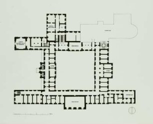 Ostritz-Marienthal: Grundriss des 1. Obergeschosses