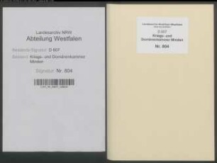Amt Reineberg - Vogtei Blasheim - Bauerschaft Blasheim: Revidiertes Kataster