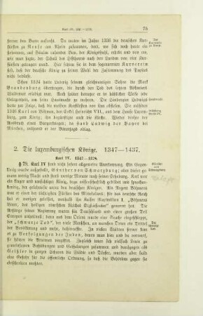 2. Die luxemburgischen Könige. 1347-1437