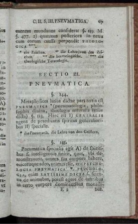 Sectio III. Pneumatica.