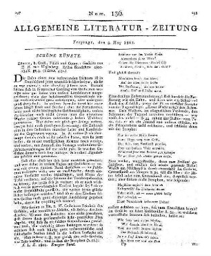 Wessenberg, I. H. von: Gedichte. Bd. 1. Zürich: Orell & Füßli 1800