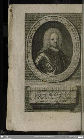 Georg Heinrich Freiherr von Schlitz genant von Goerz