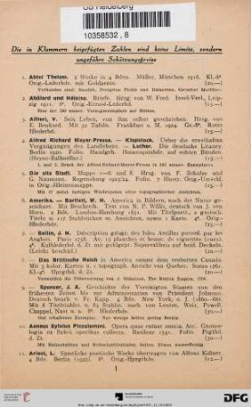 Versteigerung am 19. Dezember 1931 (Nr. 1-454)